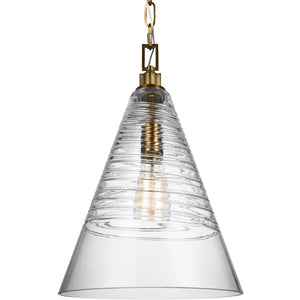 Elmore Pendant Burnished Brass