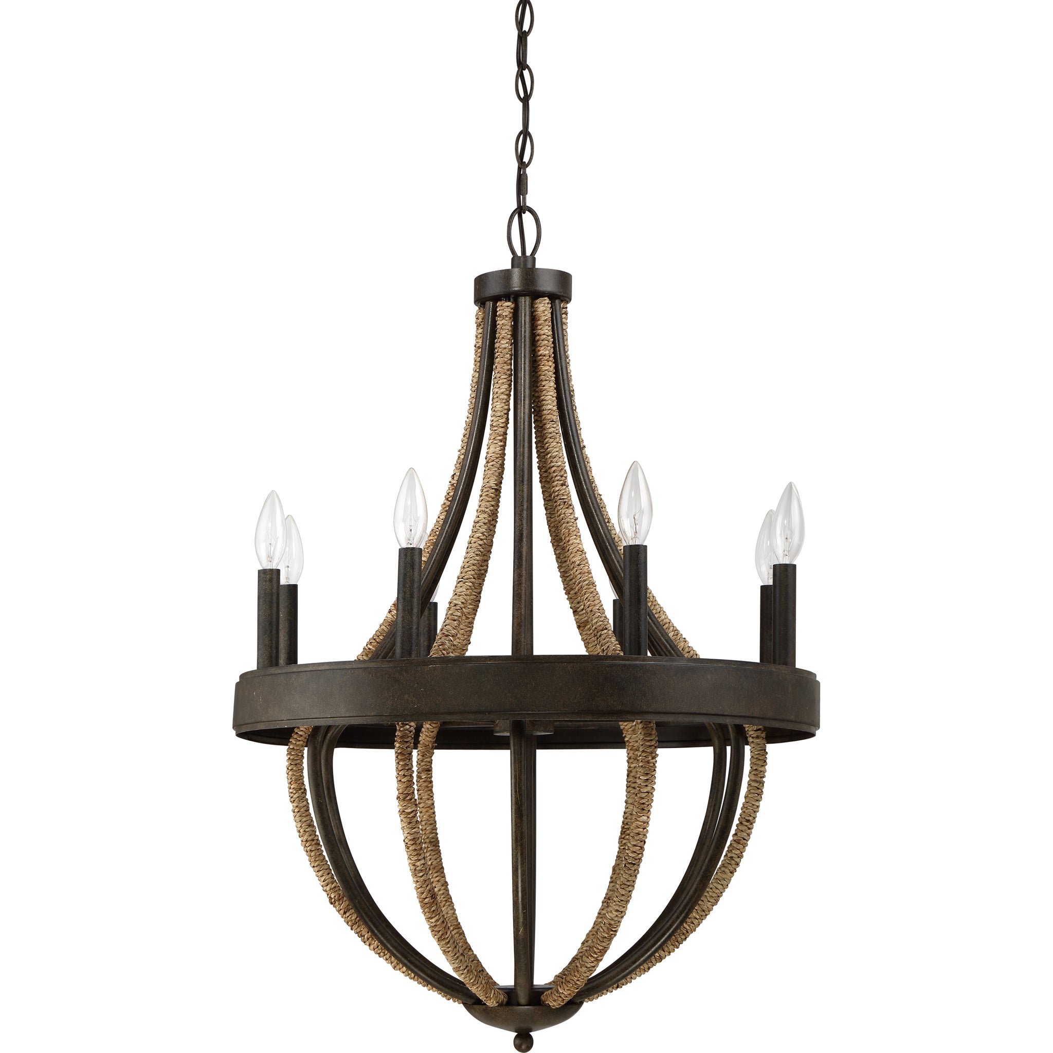 Pembroke Chandelier Tarnished Bronze