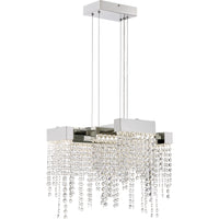 Crystal Falls Semi Flush Mount