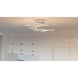 Lighthow Semi Flush Mount Polished Chrome