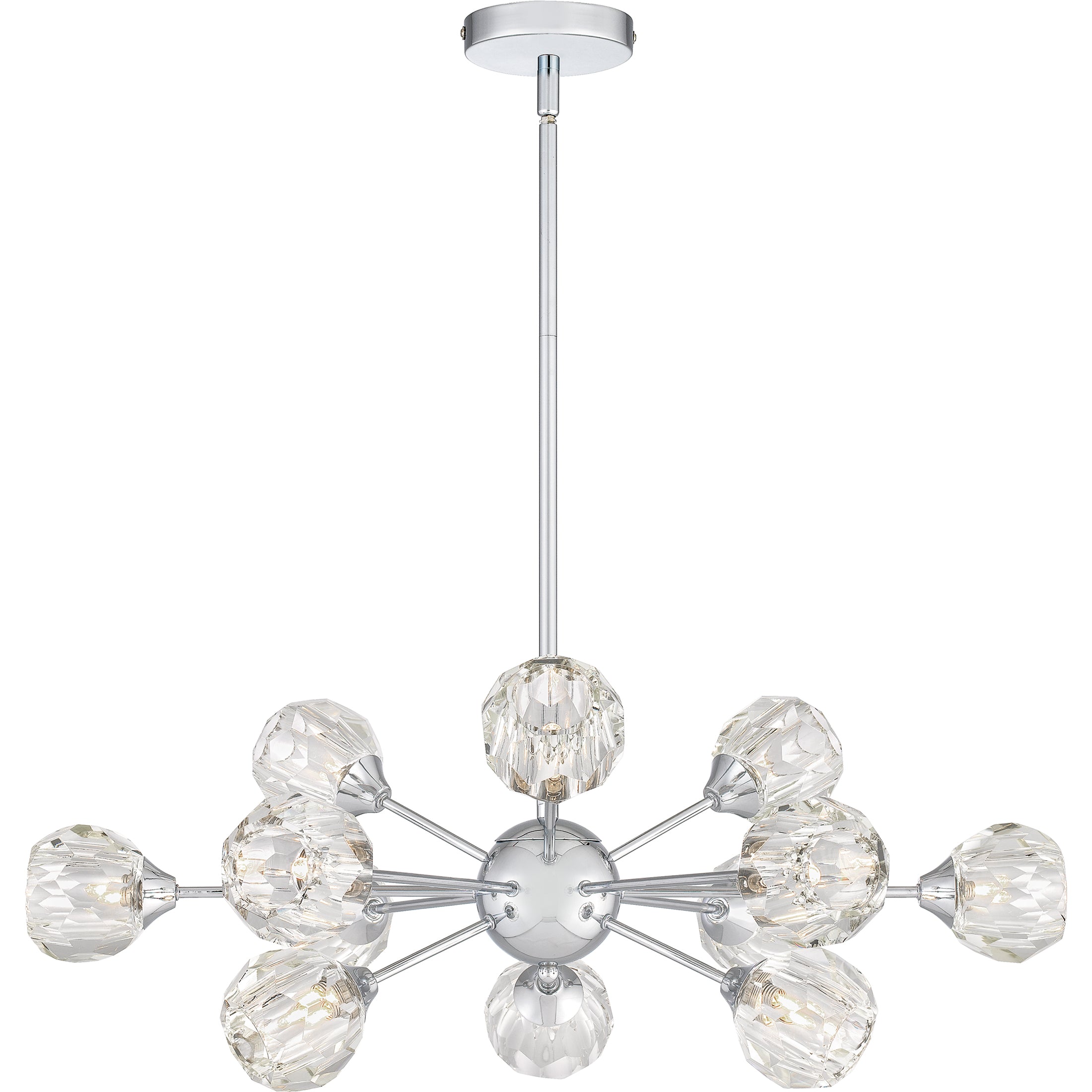 Spellbound Chandelier Polished Chrome