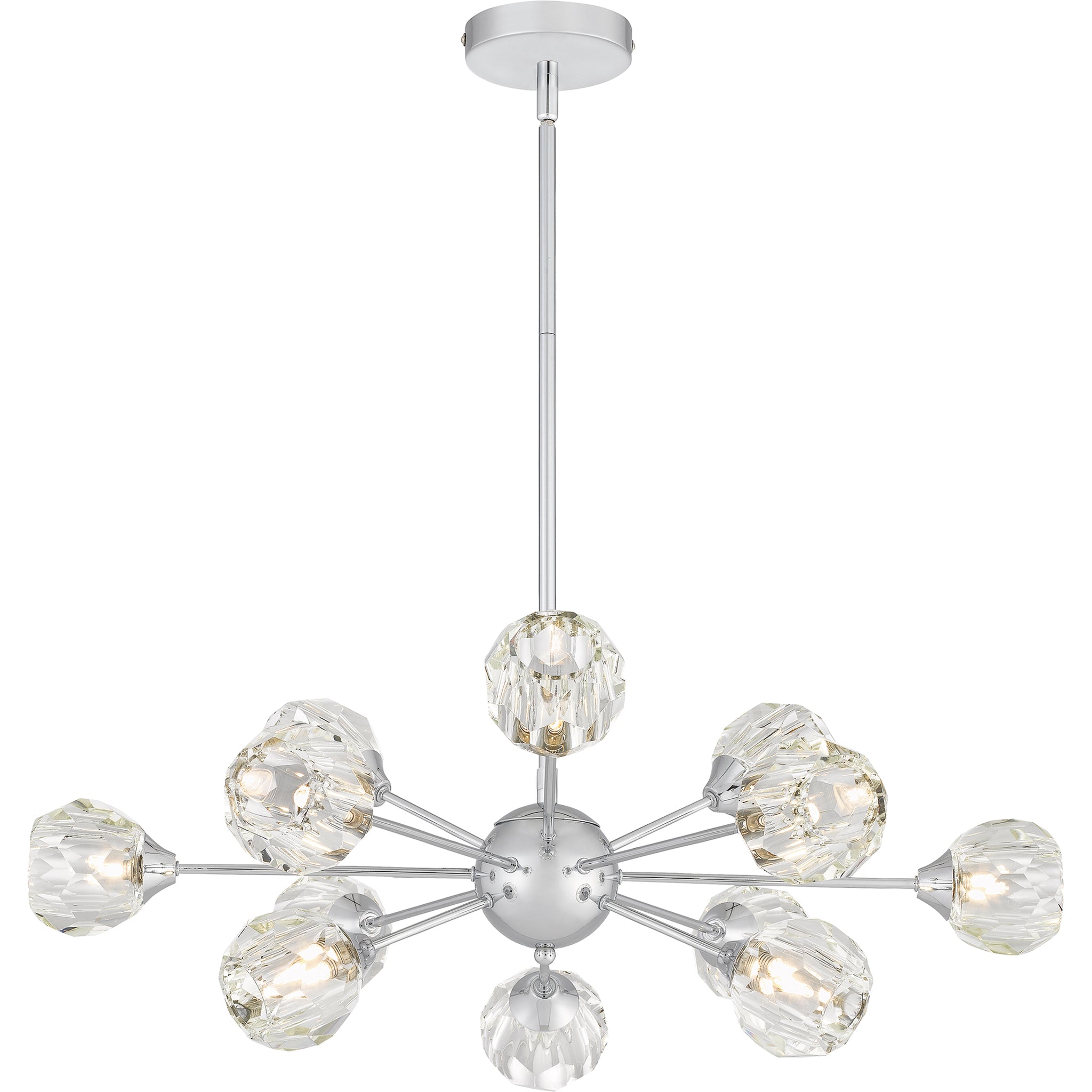 Spellbound Chandelier Polished Chrome