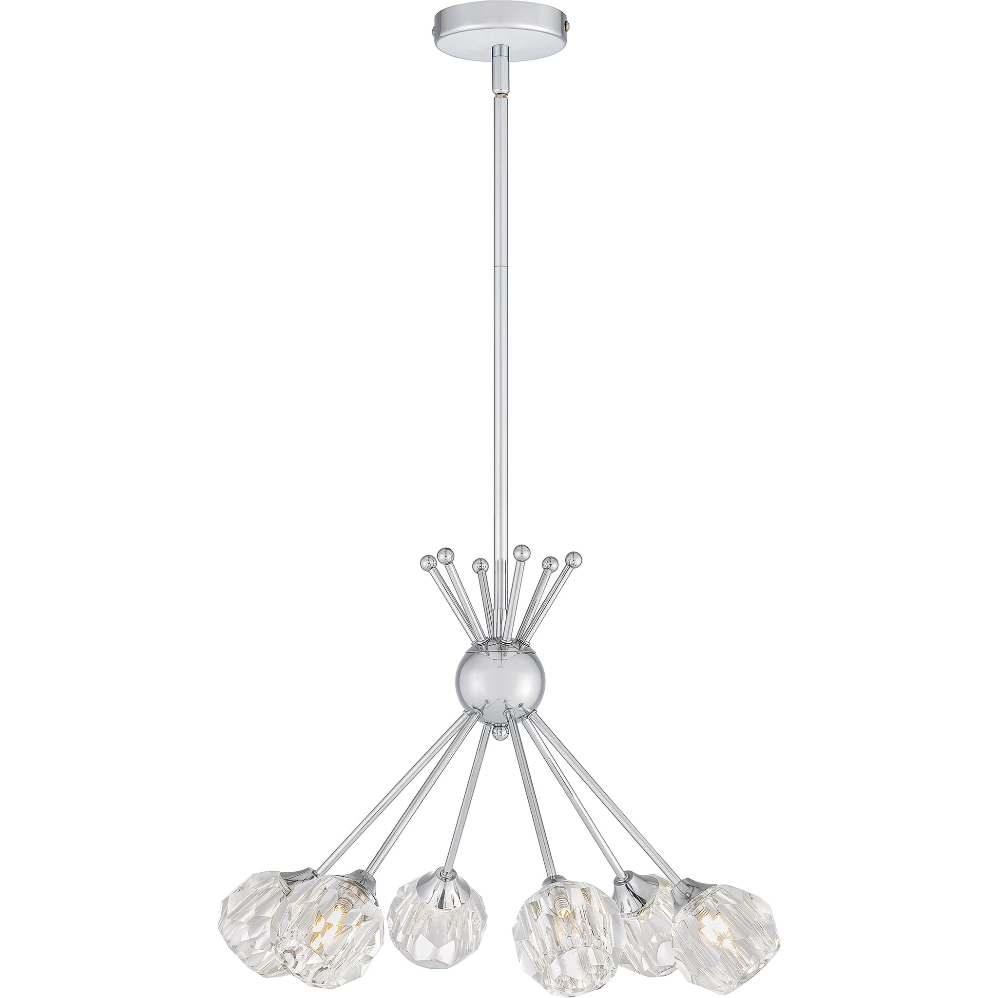 Spellbound Chandelier Polished Chrome