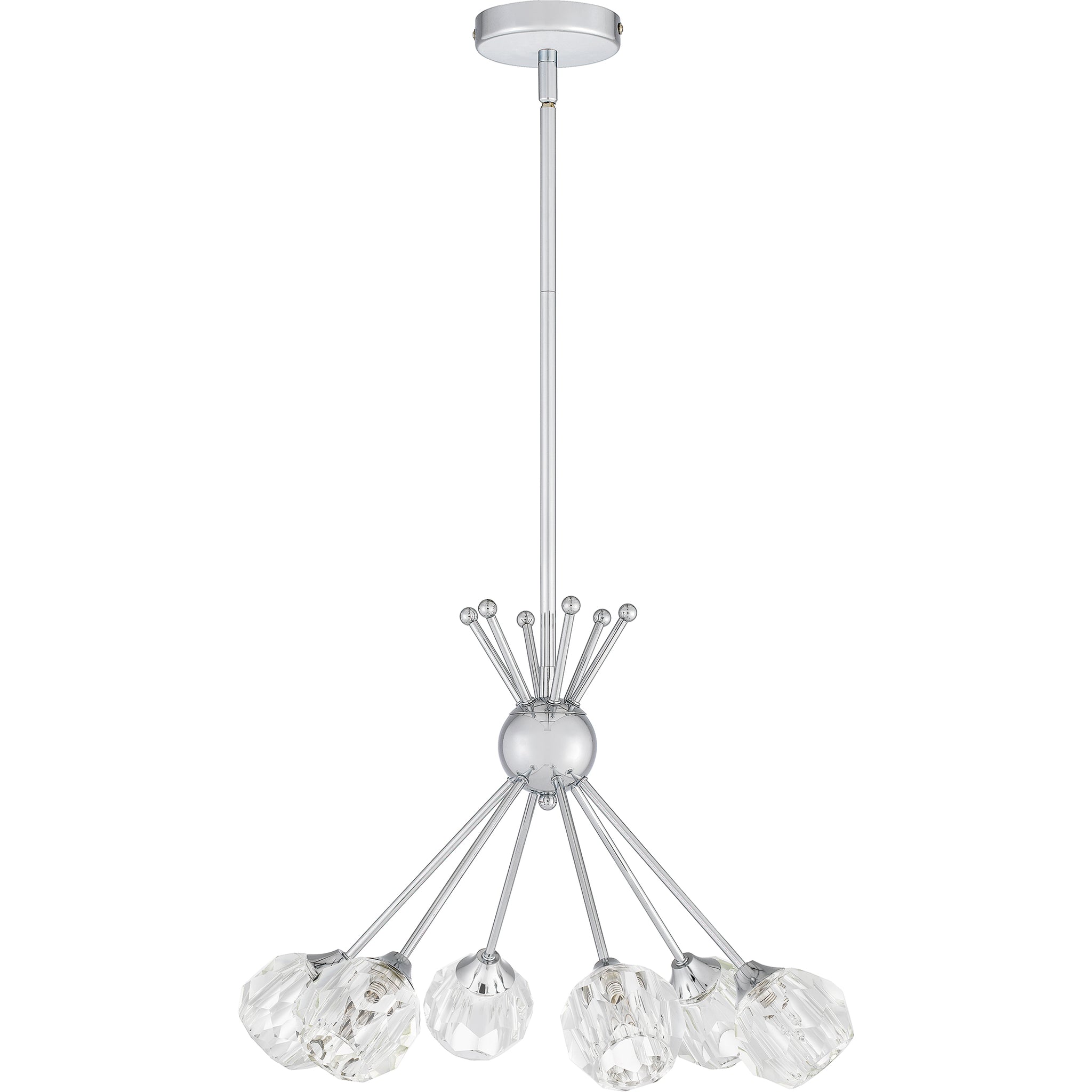 Spellbound Chandelier Polished Chrome