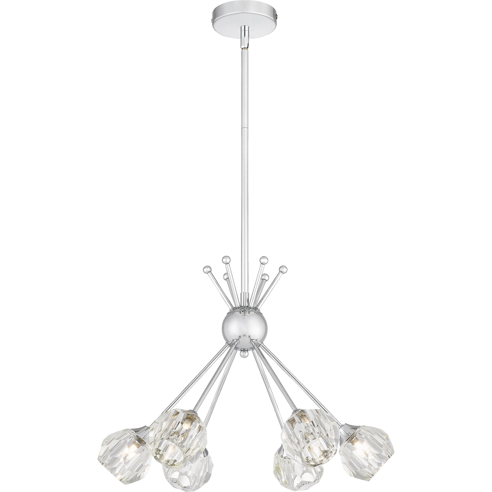 Spellbound Chandelier Polished Chrome