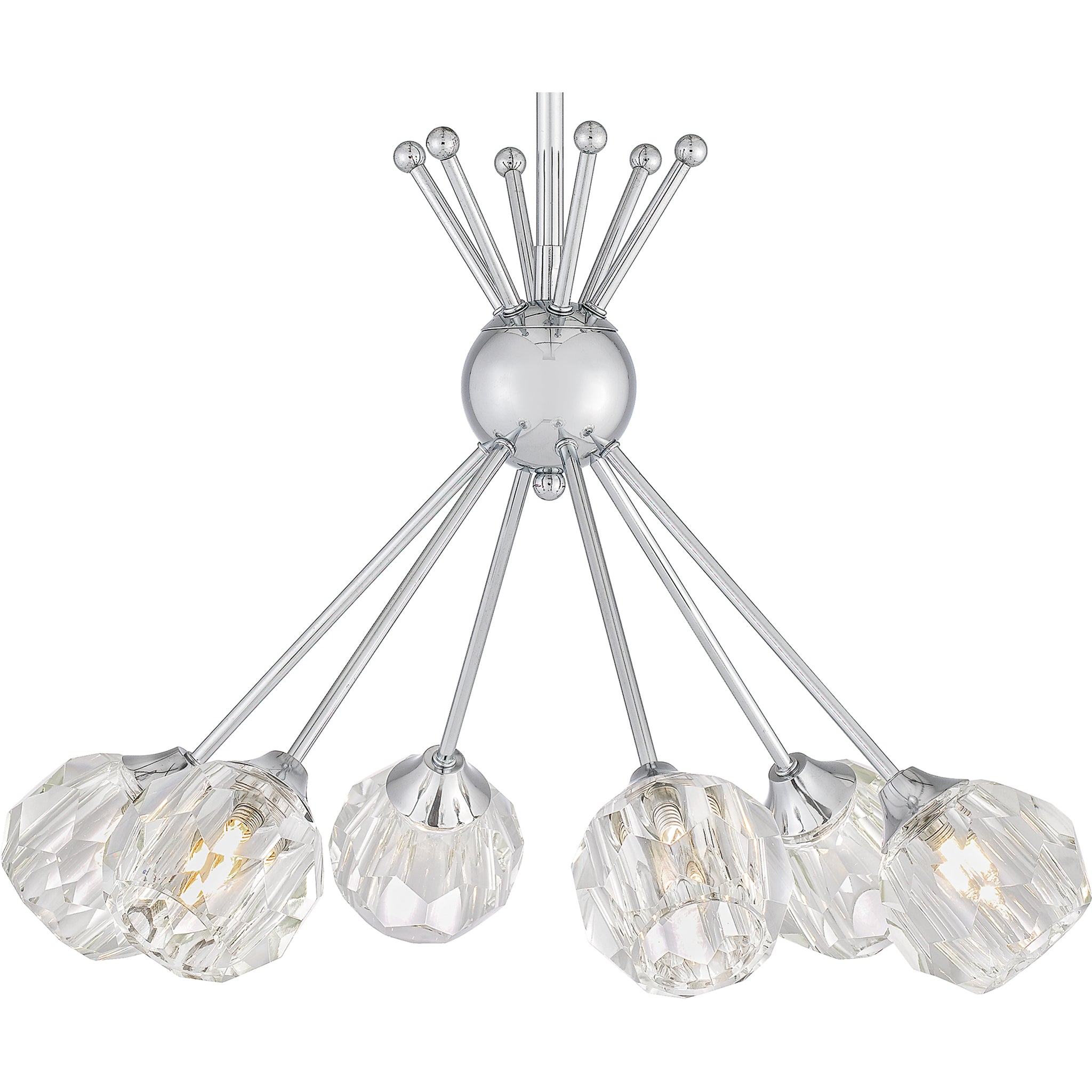 Spellbound Chandelier Polished Chrome