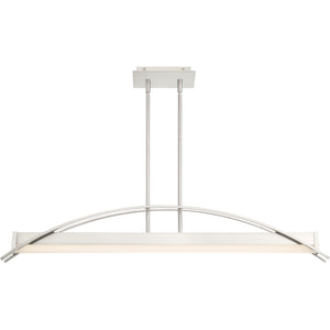 Sabre Linear Suspension Brushed Nickel