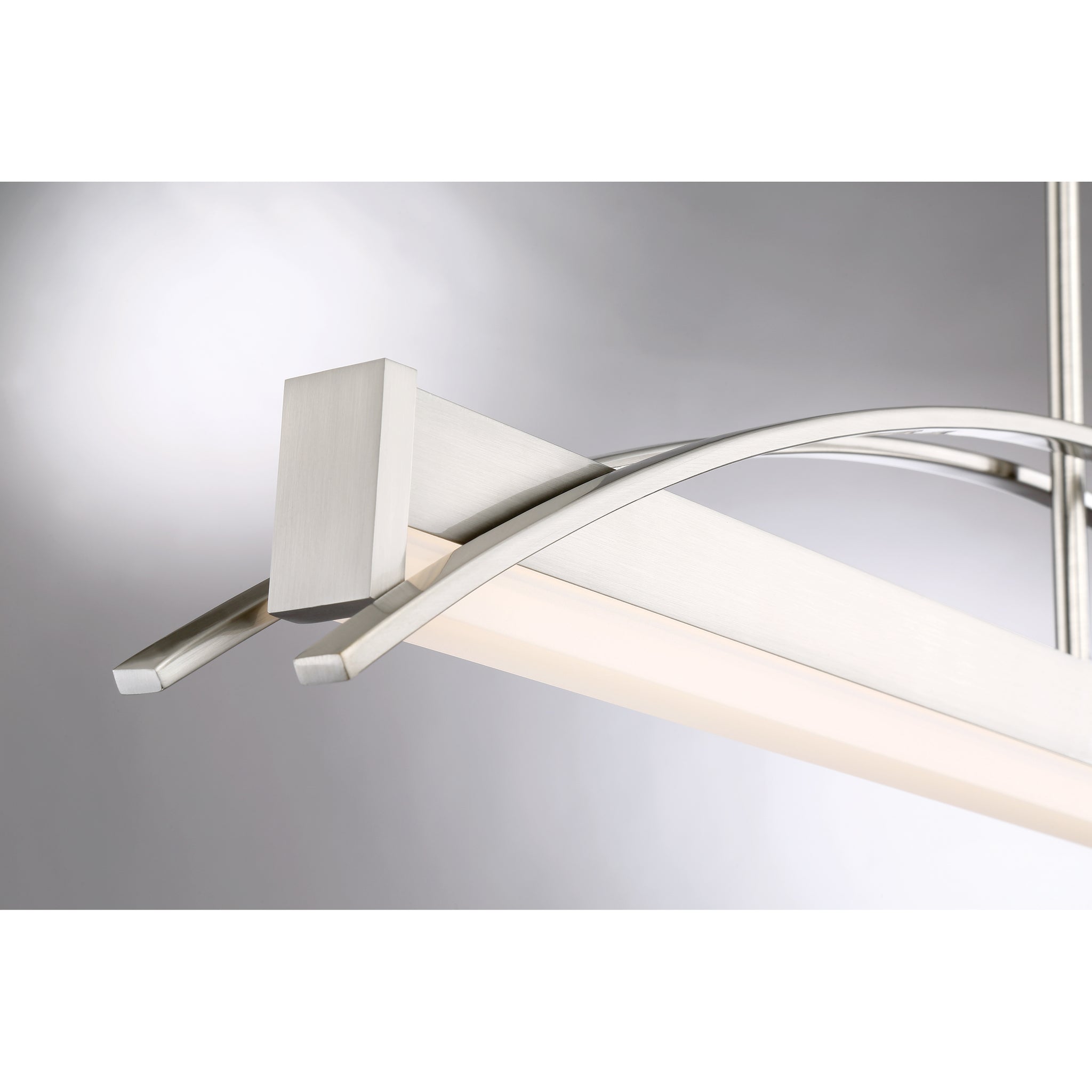 Sabre Linear Suspension Brushed Nickel