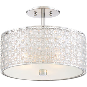 Verity Semi Flush Mount Polished Chrome