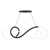 Solo 8.1" LED Linear Chandelier