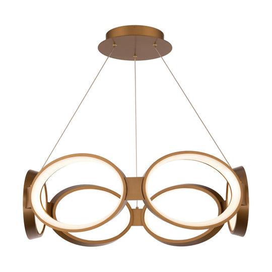 Solitaire 27" LED Chandelier
