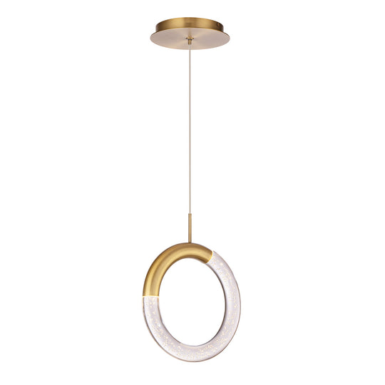 Ringlet 8" LED Pendant