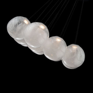 Cosmic Crystal LED 12 Light Multi-Light Pendant