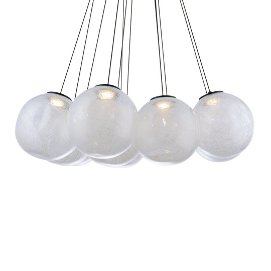 Cosmic Crystal LED 12 Light Multi-Light Pendant