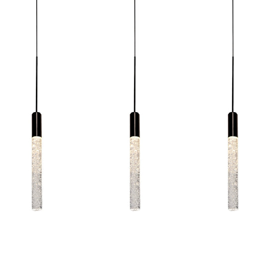Magic LED 3 Light Linear Chandelier