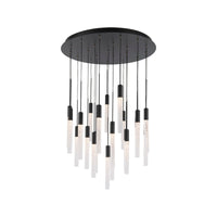 Magic LED 21 Light Round Chandelier