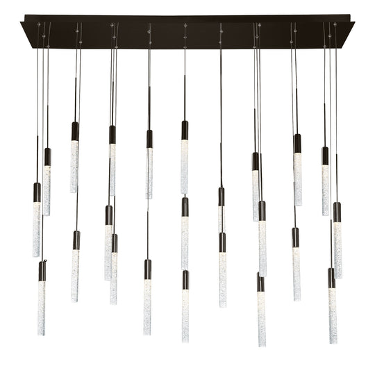 Magic LED 23 Light Linear Chandelier