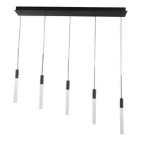 Magic LED 5 Light Linear Chandelier