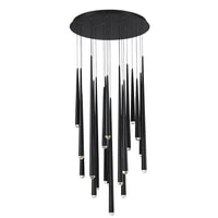 Cascade LED 21 Light Crystal Round Chandelier