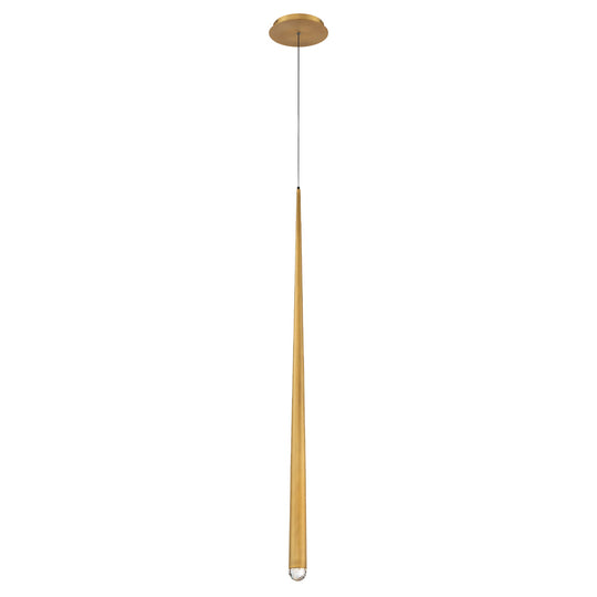 Cascade 37" LED Single Light Crystal Pendant