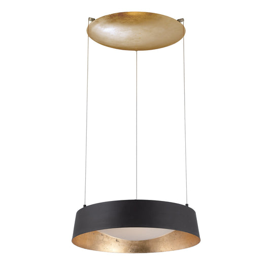 Gilt 18" LED Chandelier