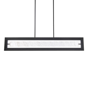 Equilibrium 48" LED Linear Pendant with Adjustable Centerpiece