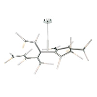 Kryptonite 55" Horizontal LED Chandelier