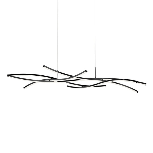 Divergence 22.4" LED Linear Chandelier