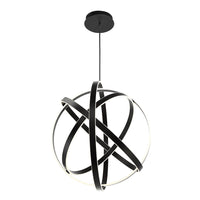 Kinetic 38" LED Adjustable Chandelier
