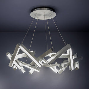 Chaos 24" LED Round Chandelier