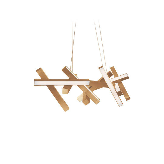 Chaos 48" LED Linear Chandelier