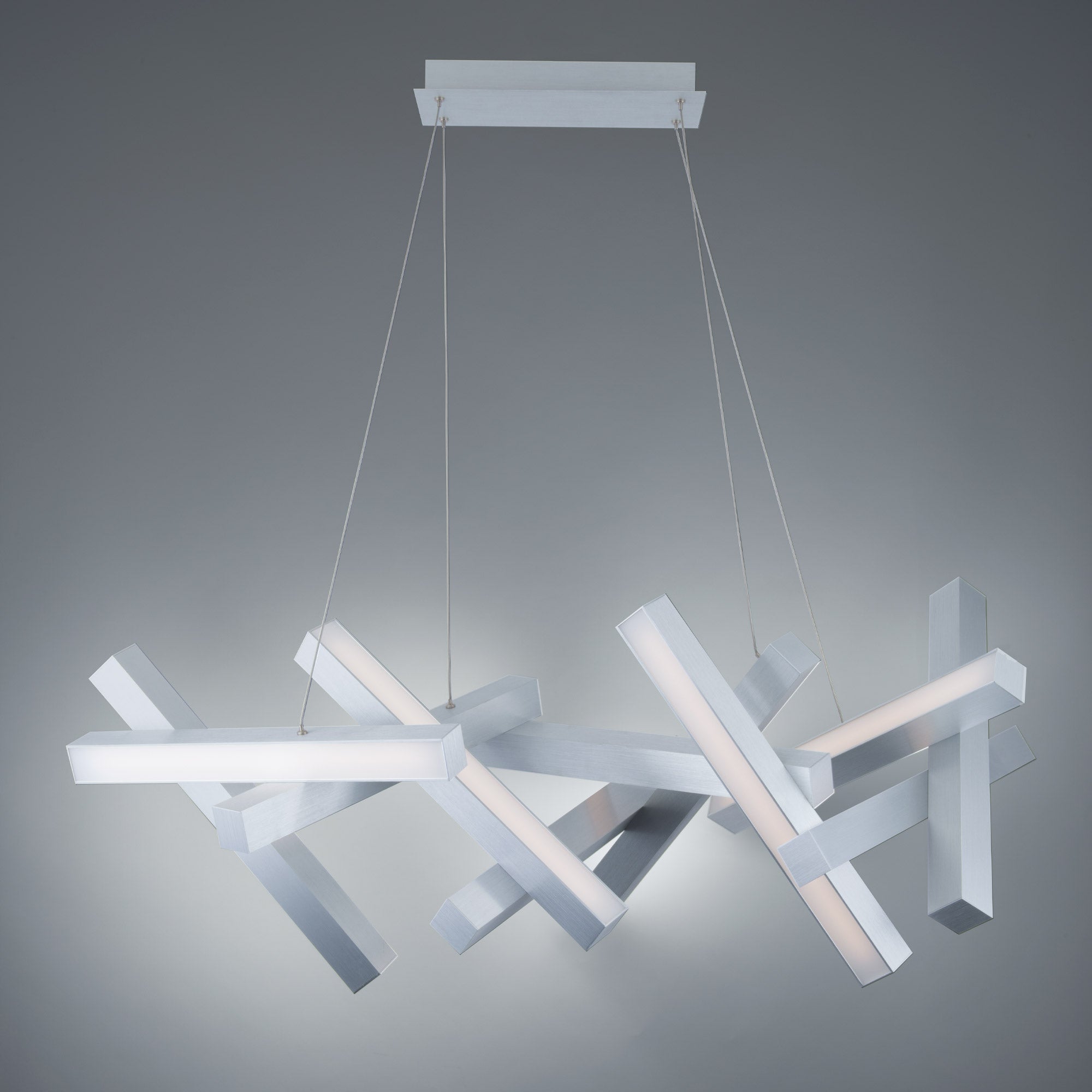 Chaos 48" LED Linear Chandelier