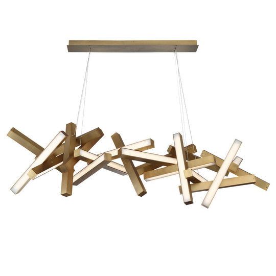 Chaos 72" LED Linear Chandelier