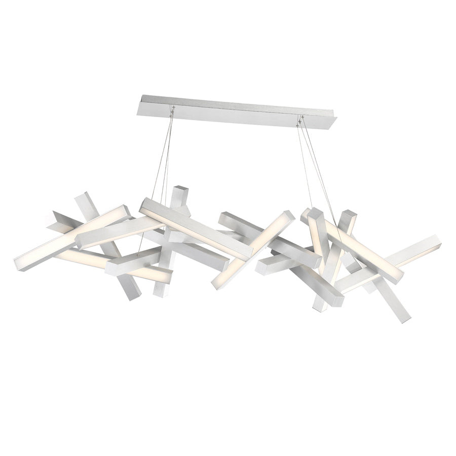 Chaos 72" LED Linear Chandelier
