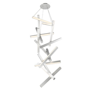 Chaos 75" LED Vertical Chandelier