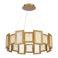 Fury 28" LED Round Chandelier