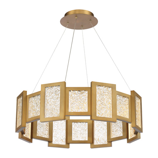 Fury 28" LED Round Chandelier