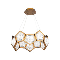 Starlight Starbright 26" LED Round Chandelier