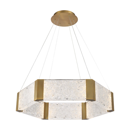 Forever 34" Round LED Chandelier