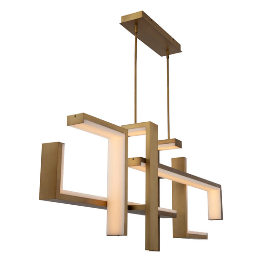 Jackal 56" LED Linear Chandelier
