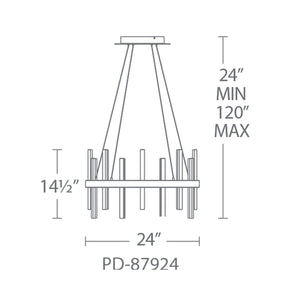 Harmonix 24" Pendant