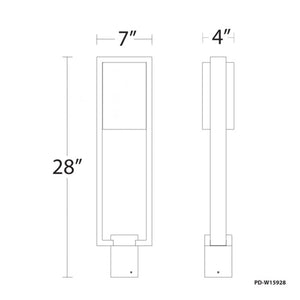 Archetype 7" LED Post Light