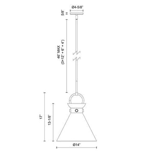 Emerson 14" Pendant