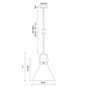 Emerson 14" Pendant