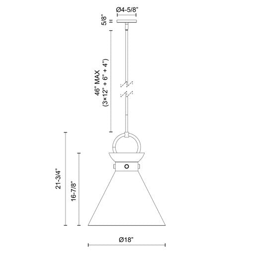 Emerson 18" Pendant