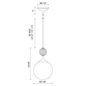 Celia 8" Pendant