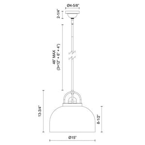 Lancaster 15" Pendant