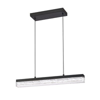 Black Ice 24" LED Pendant