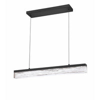Black Ice 32" LED Pendant