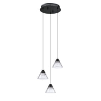 Geo 3-Light LED Pendant